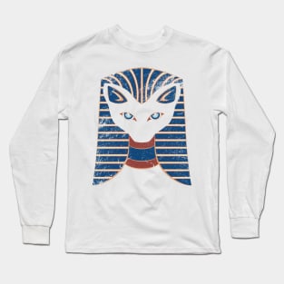 Pharaonic Felidae (2) Weathered Long Sleeve T-Shirt